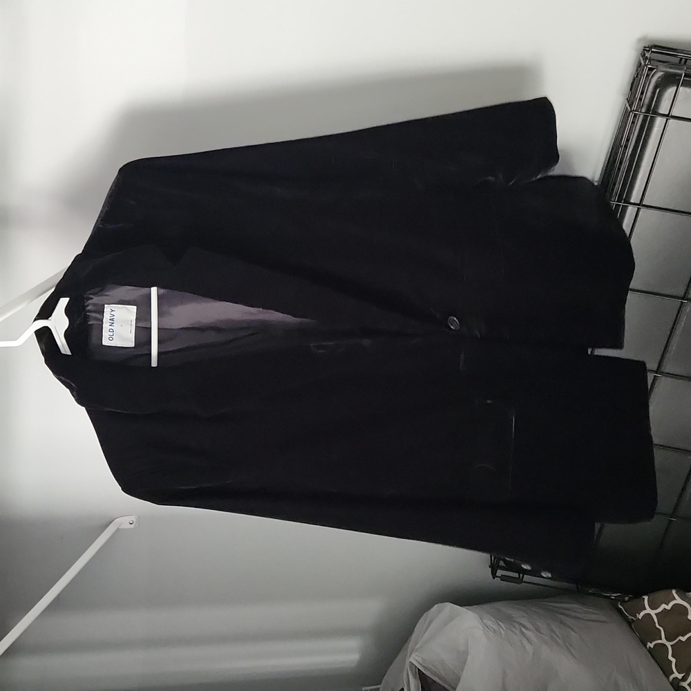 Old Navy Velvet Blazer - black size L